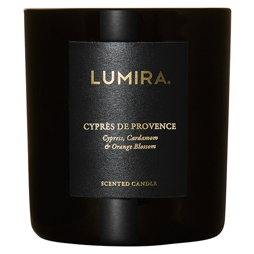Lumira Glass Candle - Cypres de Provence by Lumira