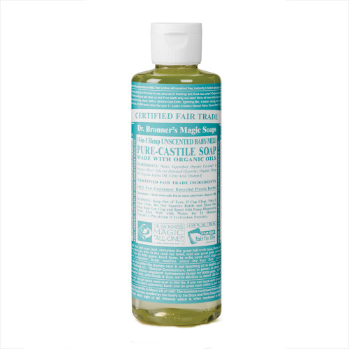 Dr. Bronner Castile Liquid Soap Baby Mild 237ml + Free Post