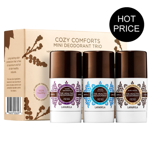 Lavanila Cozy Comforts Mini Deo Trio - Blackberry, Vanilla & Coconut
