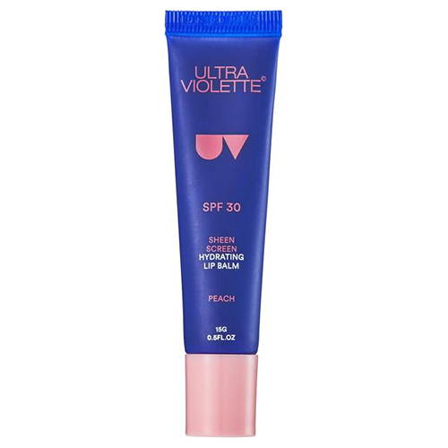 Ultra Violette Sheen Screen SPF 30 Hydrating Lip Balm - Peach 15g