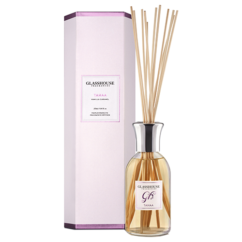 Glasshouse Tahaa Diffuser Vanilla Caramel + Free Post