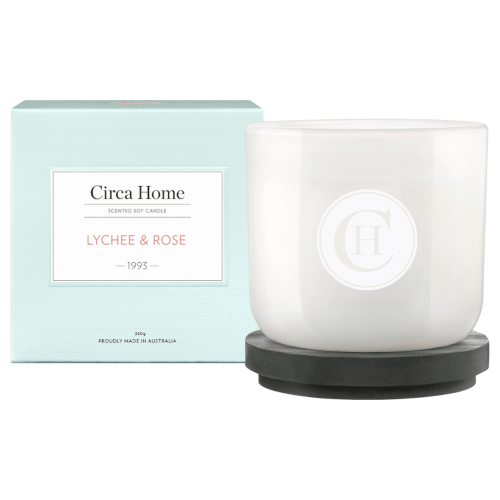 Circa Home Lychee & Rose Candle 260g