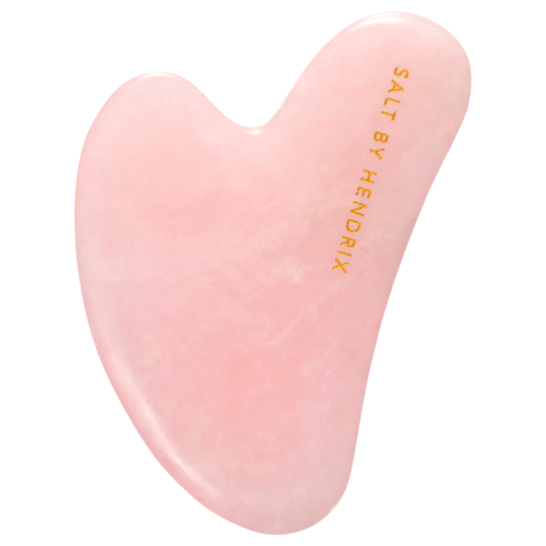 SALT BY HENDRIX Rose Quartz Gua Sha - Face Sculpting Tool by SALT BY HENDRIX