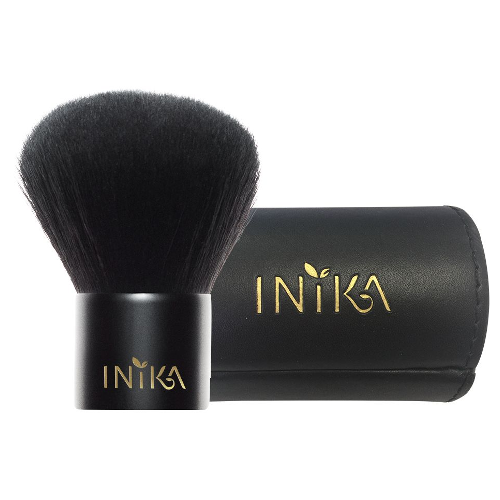 Inika Vegan Kabuki Travel Brush With Case