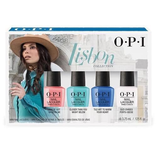 OPI Infinite Shine Nail Polish - Lisbon Mini 4-Pack