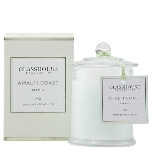 Glasshouse Amalfi Coast Mini Candle - Sea Mist 60g