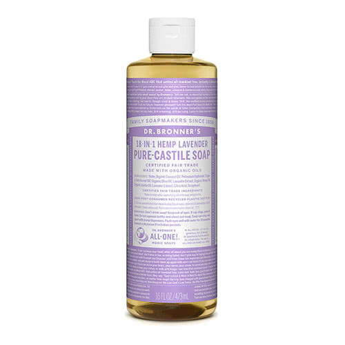Dr. Bronner Castile Liquid Soap - Lavender 473ml