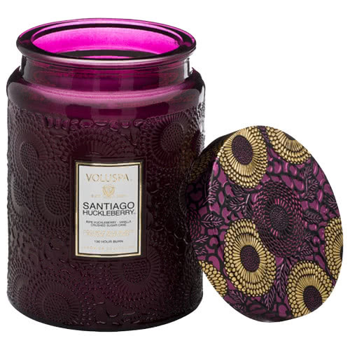 Voluspa Santiago Huckleberry Jar Candle
