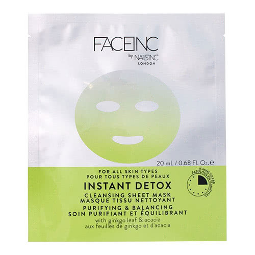 Face Inc Instant Detox Sheet Mask - Cleansing