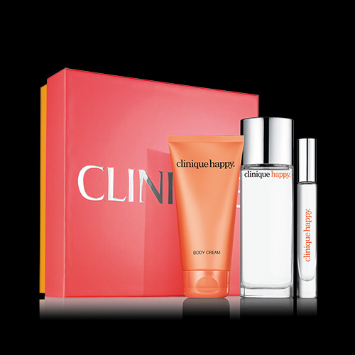 clinique hints of happy set
