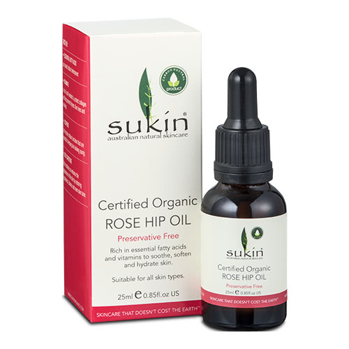 Sukin Certified Organic Rose Hip Oil 25ml