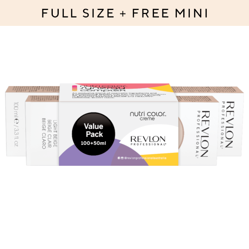 Revlon Professional Nutri Color Duo 100ml & 50ml - 931 Light Beige