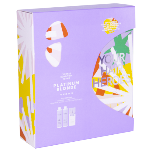 NAK Hair Platinum Blonde Christmas Trio
