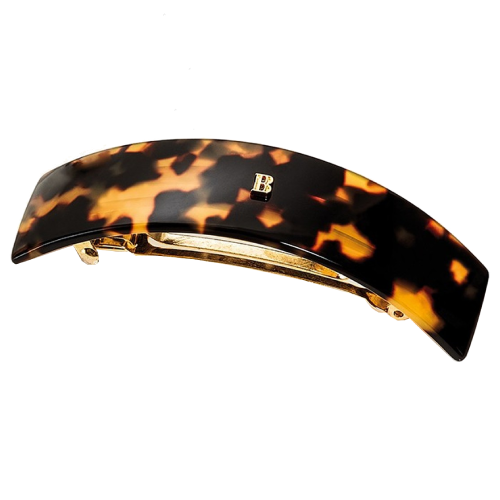 Balmain Paris Large Barrette- Tortoise by Balmain Paris Hair Couture
