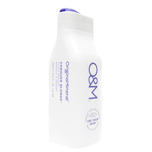 O&M Conquer Blonde Silver Masque