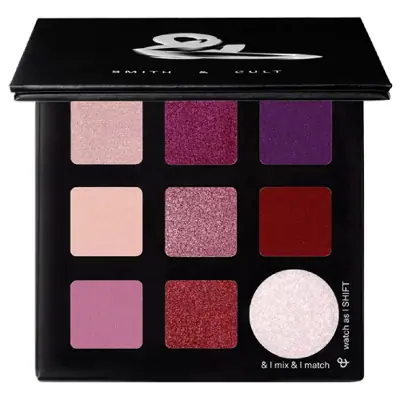 A Compact Berry & Pink Eyeshadow Palette
