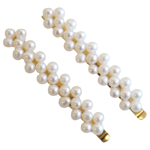 Reliquia Bree Clip Duo- Gold Pearl by Reliquia
