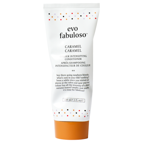 evo fabuloso caramel colour intensifying conditioner 220ml