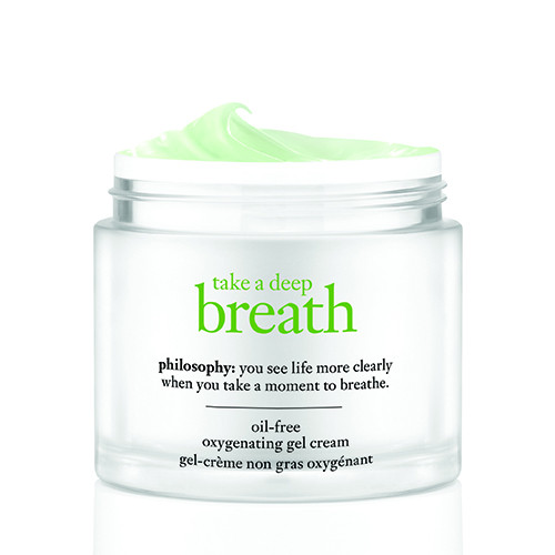 philosophy take a deep breath oxygenating gel cream