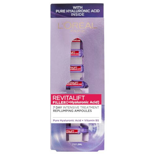 L'Oréal Paris Revitalift Filler [+Hyaluronic Acid] Ampoules + Free Post