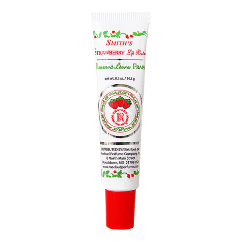 Smith's Rosebud Salve Strawberry Lip Balm Tube