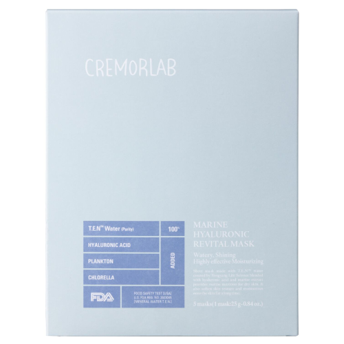 Cremorlab Marine Hyaluronic Revital Mask 5 Sheets