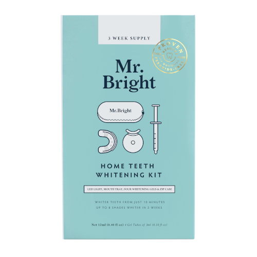 Mr Bright Whitening Kit With LED - 3 Weekly Supply by Mr Bright