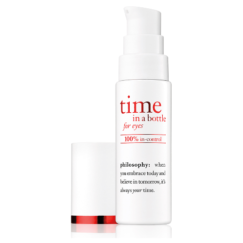 philosophy time in a bottle for eyes