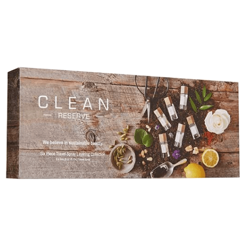 Clean Reserve Six Piece Reserve Travel Spray Layering Collection