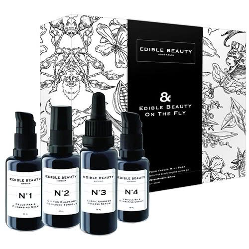 Edible Beauty & Beauty on the Fly - Travel Mini Skin Set
