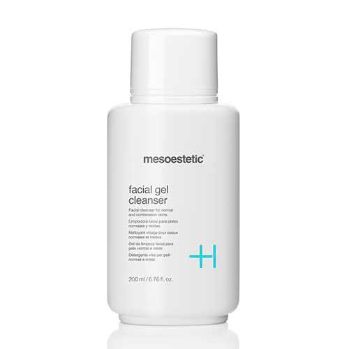 mesoestetic facial gel cleanser