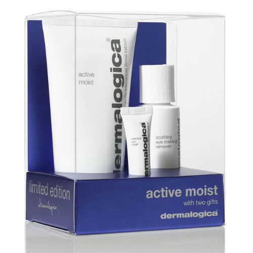 dermalogica active moist 100ml gift set