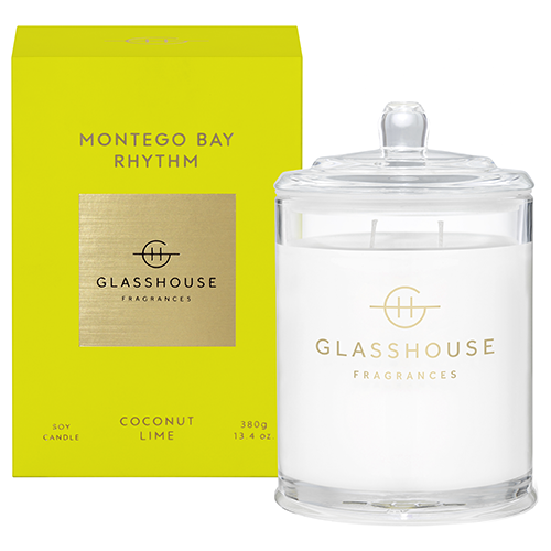 Glasshouse MONTEGO BAY RHYTHM Candle 380g by Glasshouse Fragrances