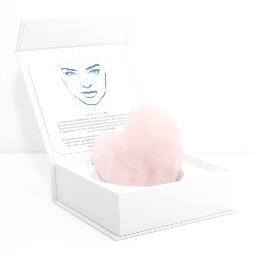 Rose Quartz Heart Facial Sculptor