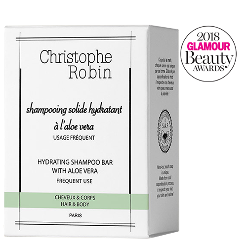 Christophe Robin Hydrating Shampoo Bar with Aloe Vera