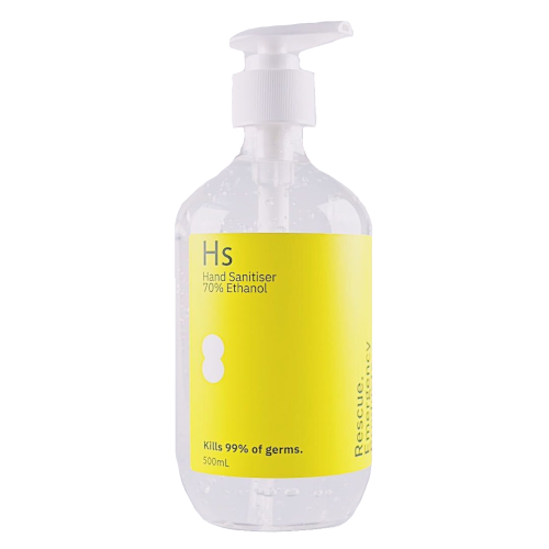 Rescue Brand Hand Sanitiser 500ml