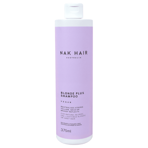 NAK Hair Blonde Plus Shampoo 375ml by NAK Hair