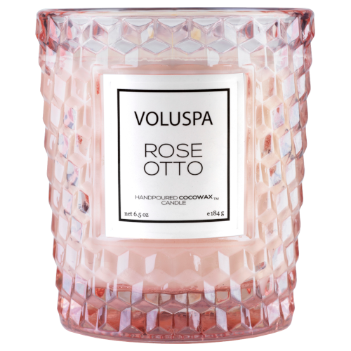 Voluspa Rose Otto Classic Boxed Candle