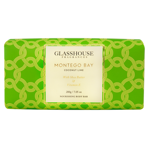 Glasshouse Montego Bay Nourishing Body Bar - Coconut Lime