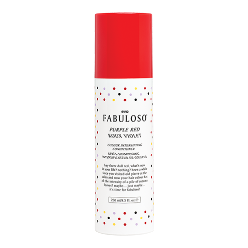 evo fabuloso purple red colour intensifying conditioner 250ml