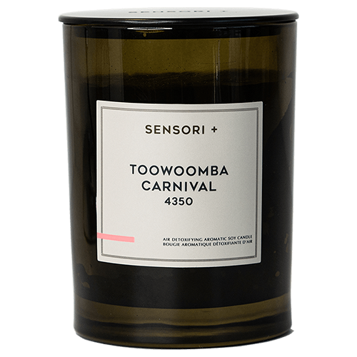 SENSORI+ Air Detoxifying Aromatic Soy Candle Toowoomba Carnival 4350 260g by SENSORI+