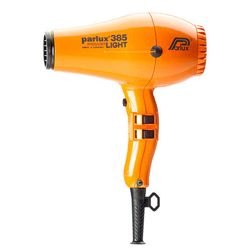 Parlux Power Light 385 Ionic & Ceramic Hairdryer - Orange