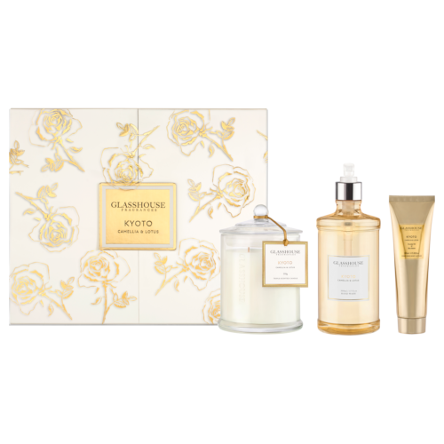 Glasshouse Kyoto Gift Set - Camellia & Lotus