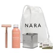 Nära Shaving Starter Kit  - Matte Gold  by Nära