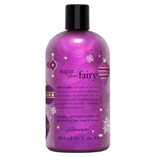 philosophy sugar plum fairy bath and shower gel 480ml