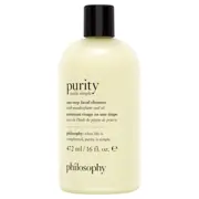 philosophy purity made simple 3-in-1 cleanser for face and eyes 472ml by philosophy