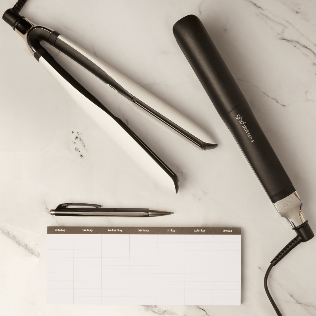 Ghd platinum white straightener top