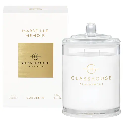 Glasshouse Fragrances MARSEILLE MEMOIR 380g Soy Candle