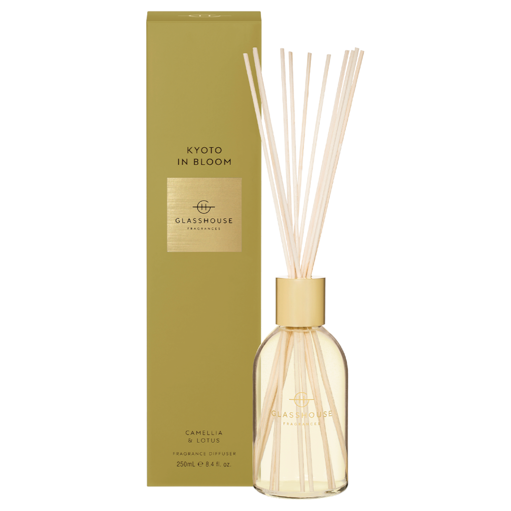 Glasshouse Fragrances KYOTO IN BLOOM 250mL Fragrance Diffuser