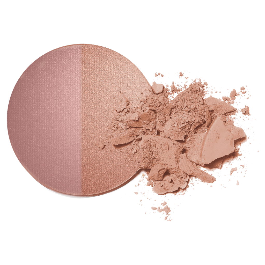 INIKA Organic Baked Blush Duo - Burnt Peach 6.5g